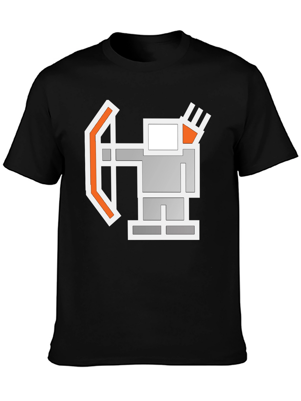 Pixel Archer Black T-Shirt