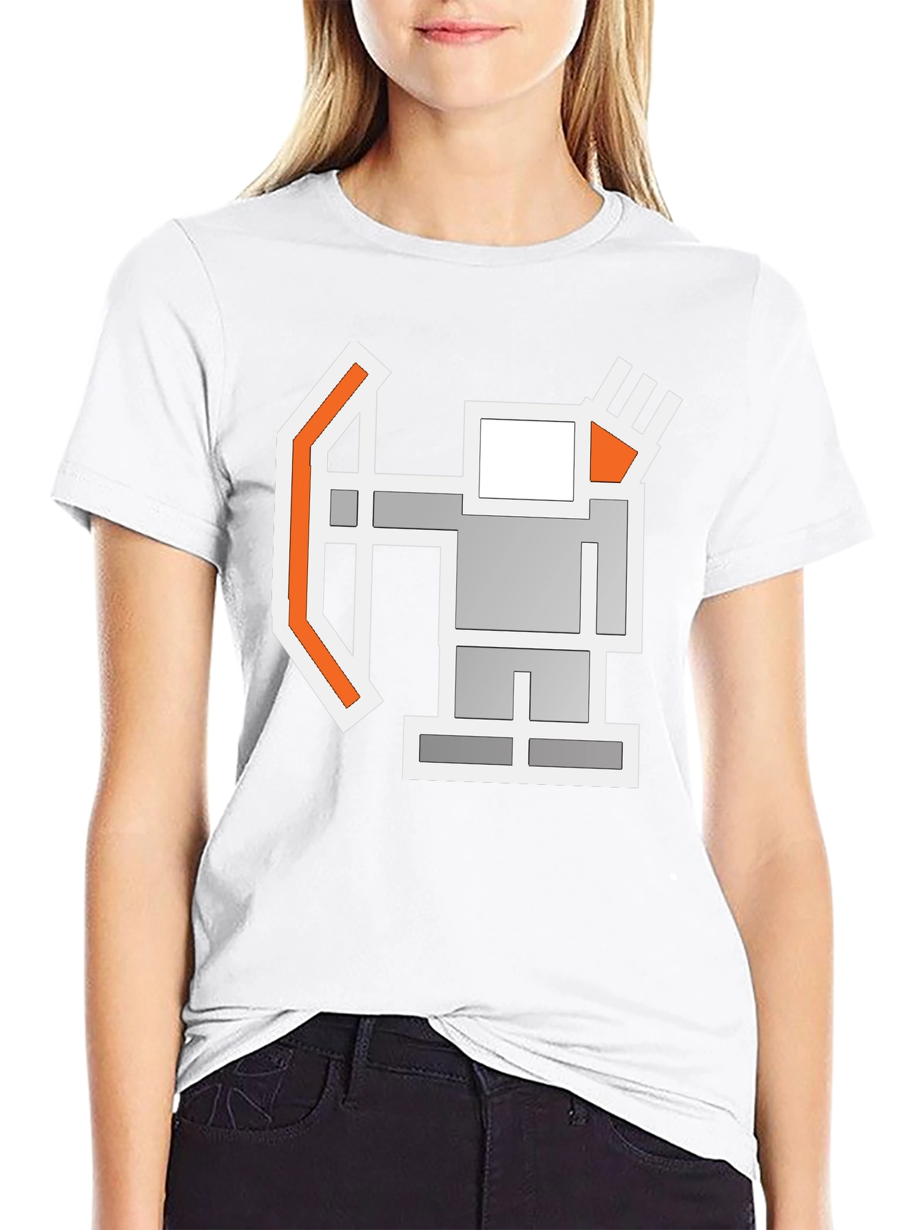 Pixel Archer Black T-Shirt