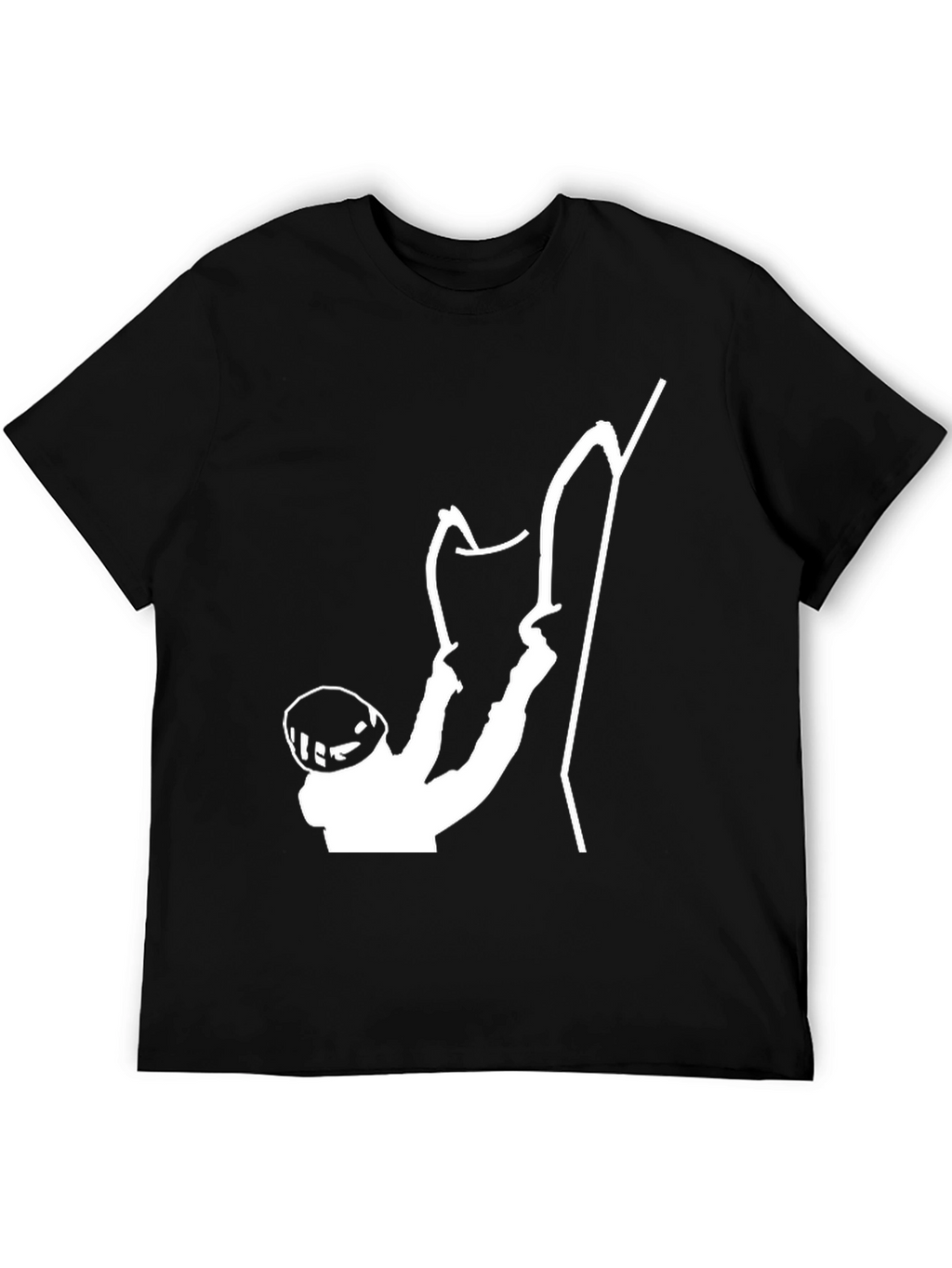 Climbing Silhouette Black T-Shirt