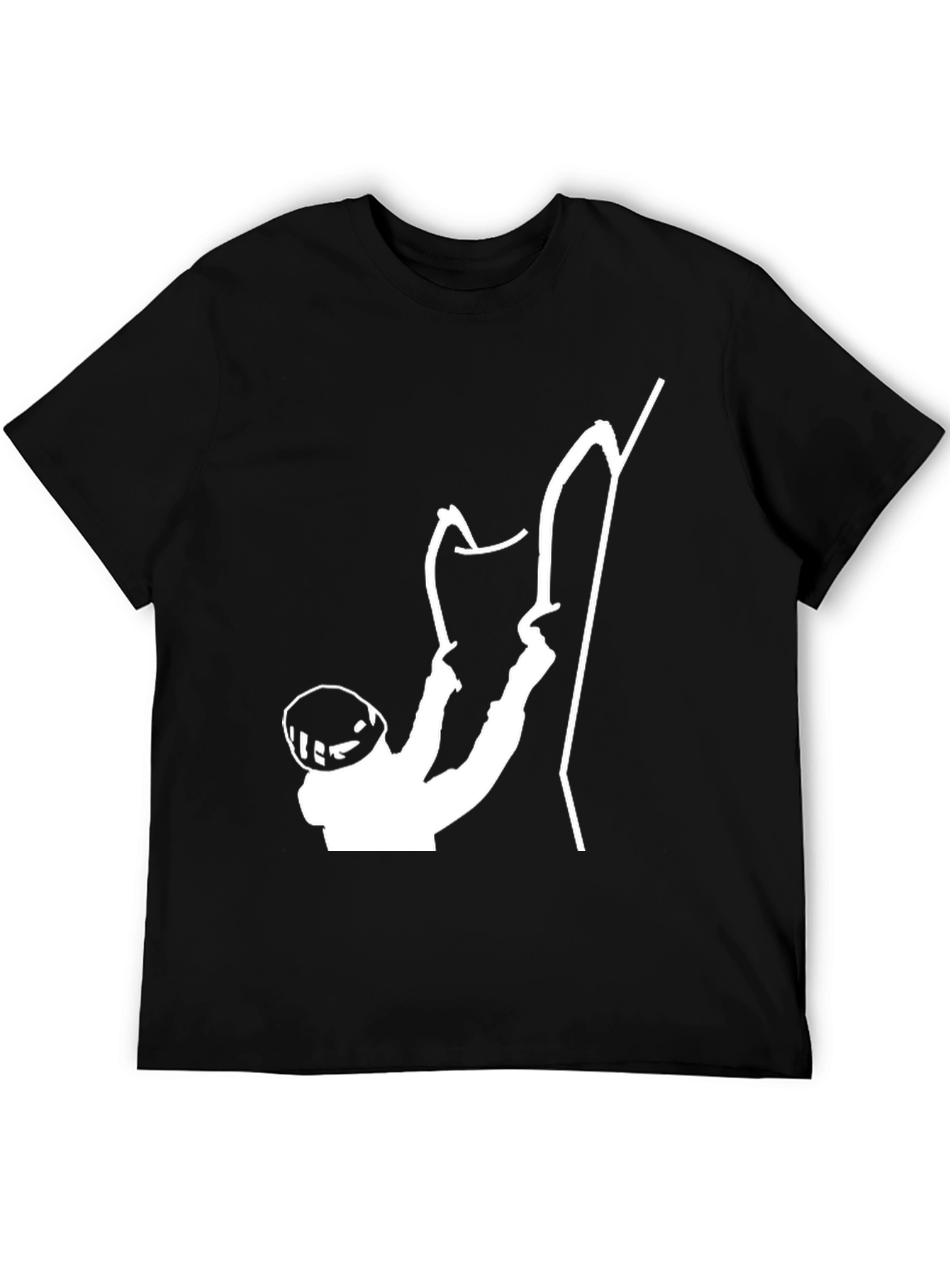 Climbing Silhouette Black T-Shirt