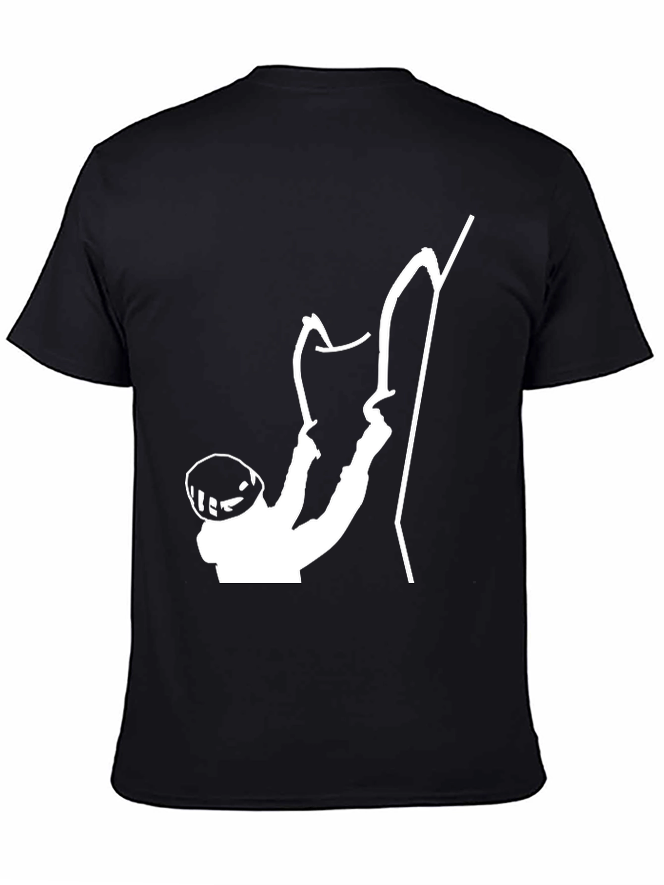 Climbing Silhouette Black T-Shirt