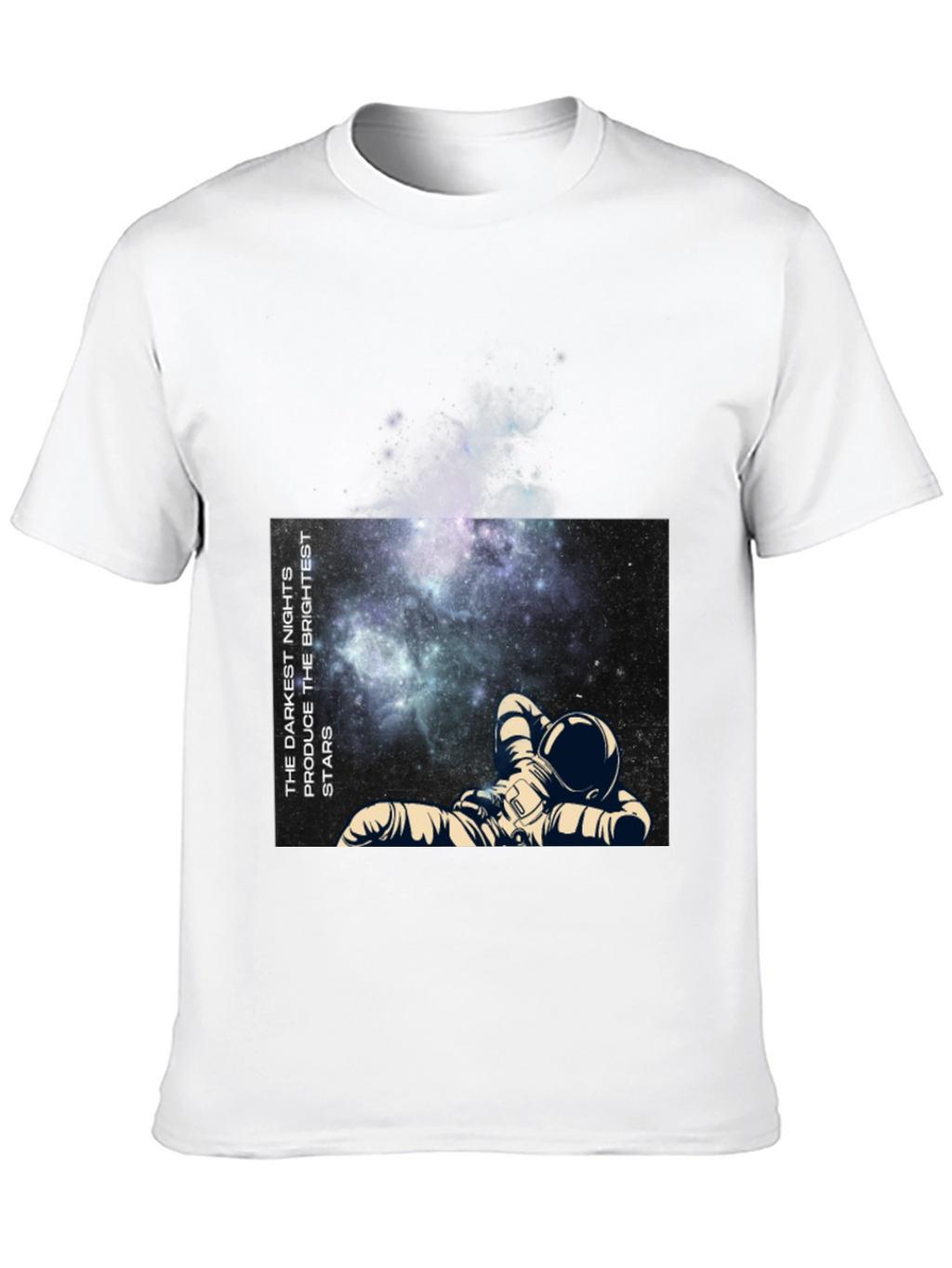 Astronaut Galaxy Print T-Shirt - Dream Big!