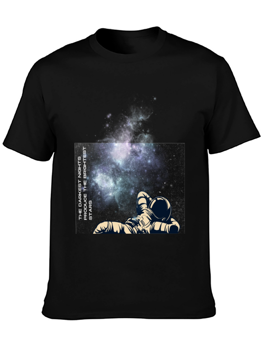 Astronaut Galaxy Print T-Shirt - Dream Big!