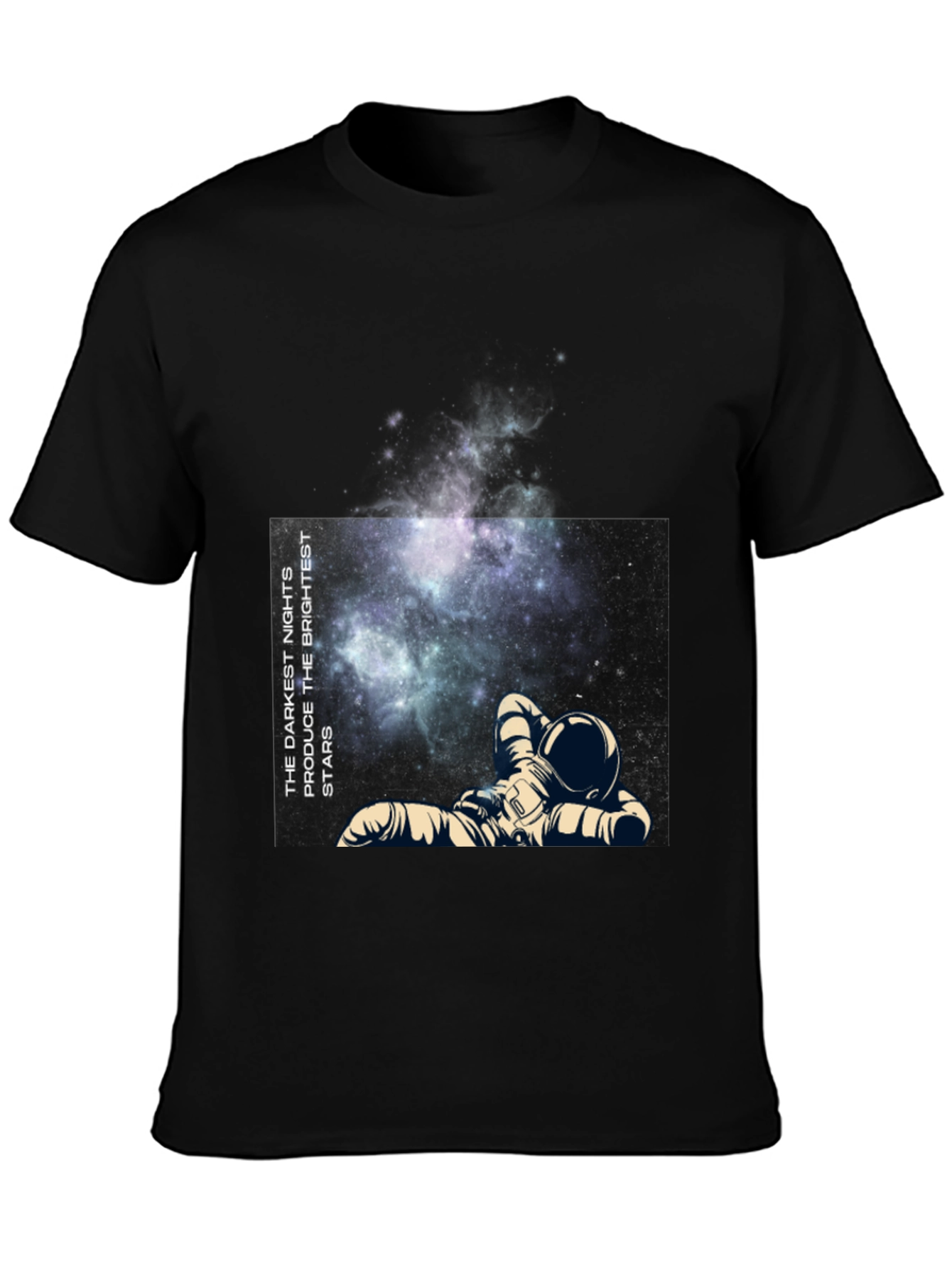Astronaut Galaxy Print T-Shirt - Dream Big!