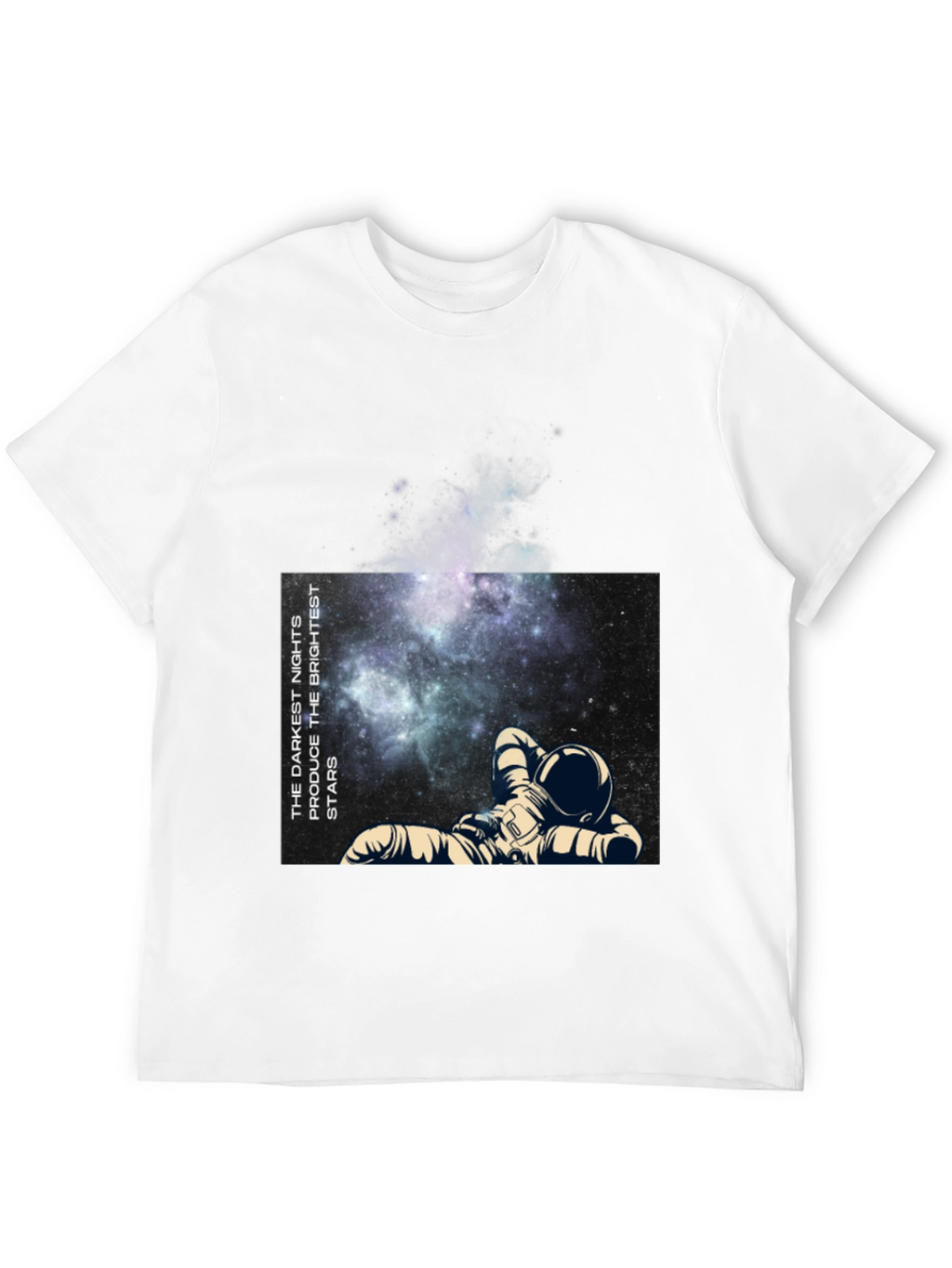 Astronaut Galaxy Print T-Shirt - Dream Big!