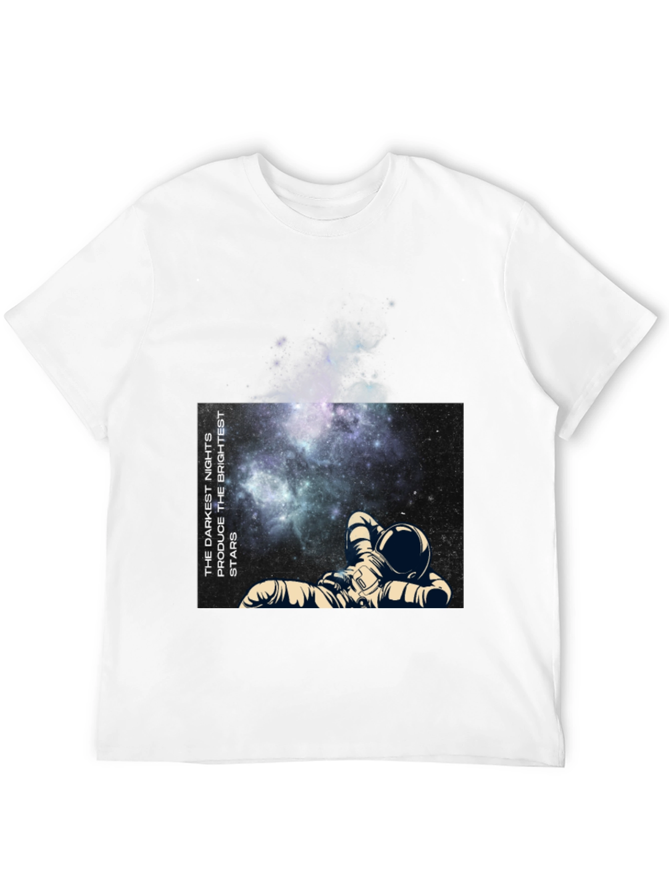 Astronaut Galaxy Print T-Shirt - Dream Big!