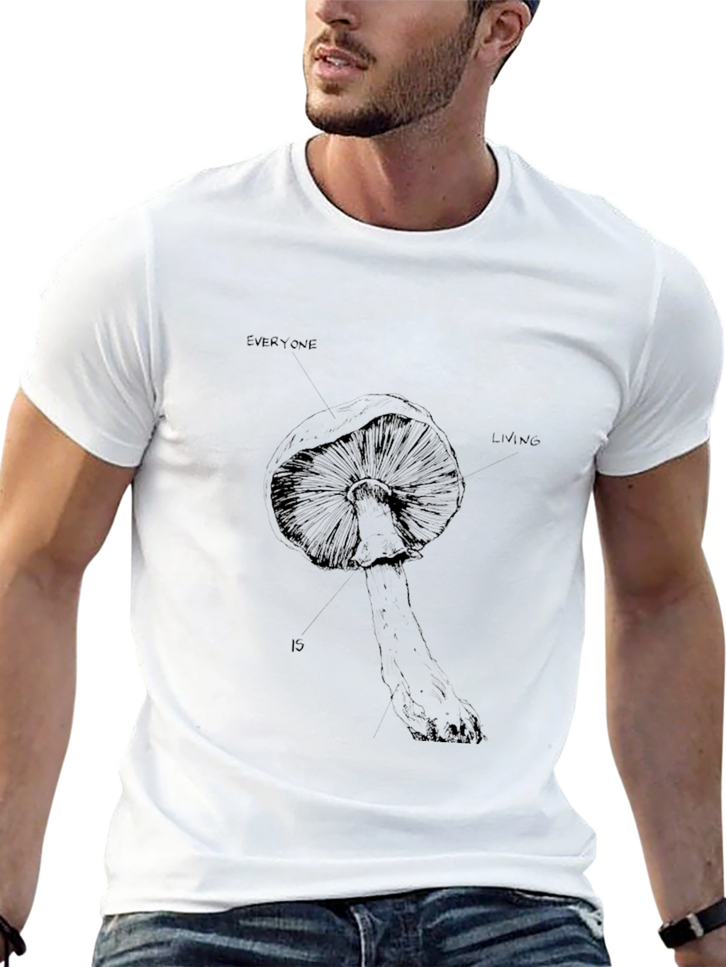 Mushroom Graphic Tee - Everyone Living