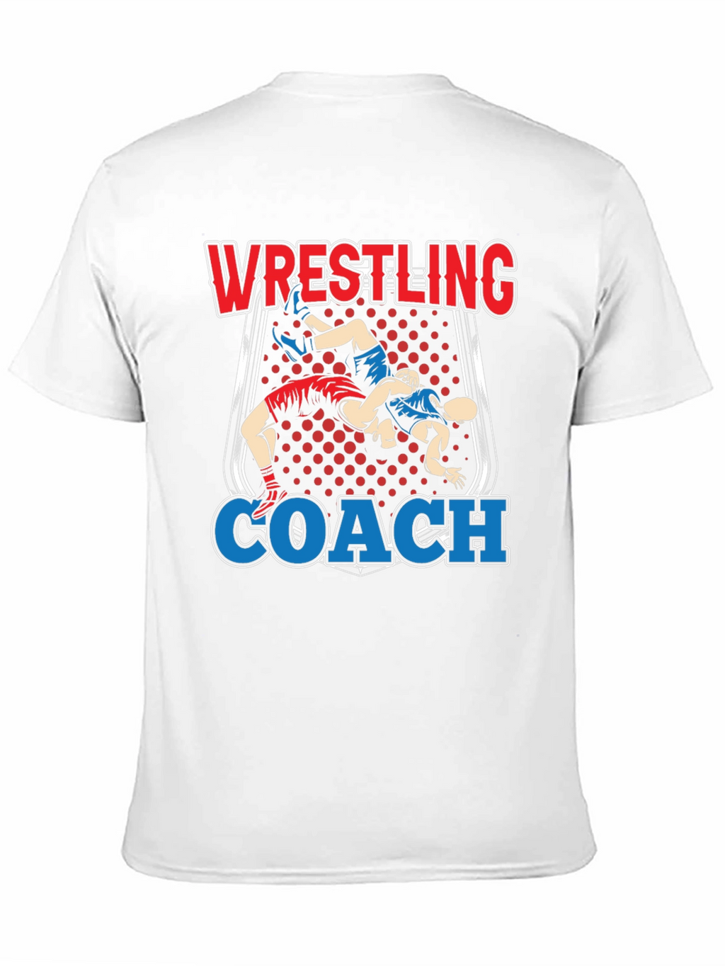 Wrestling Coach Graphic T-Shirt