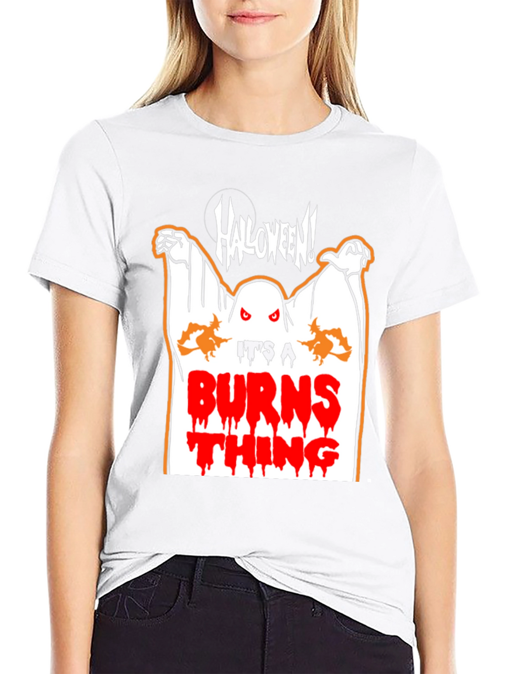 Halloween Ghost T-Shirt - Its a Burns Thing!