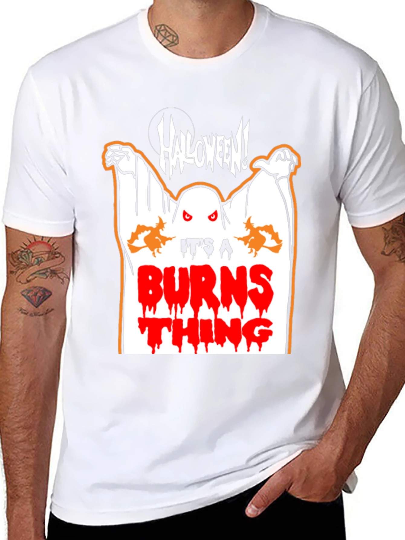 Halloween Ghost T-Shirt - Its a Burns Thing!