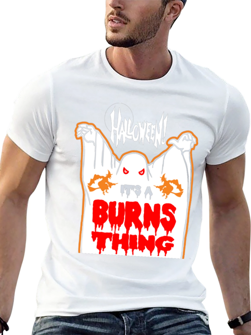 Halloween Ghost T-Shirt - Its a Burns Thing!