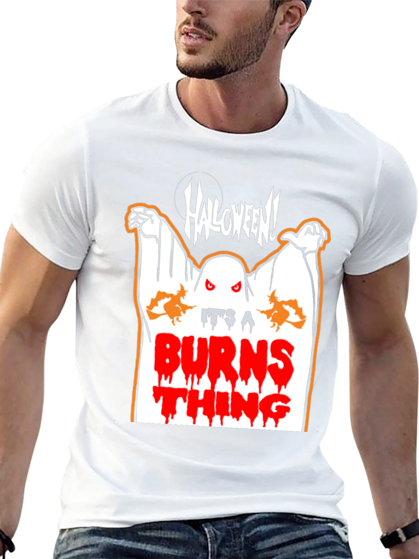 Halloween Ghost T-Shirt - Its a Burns Thing!