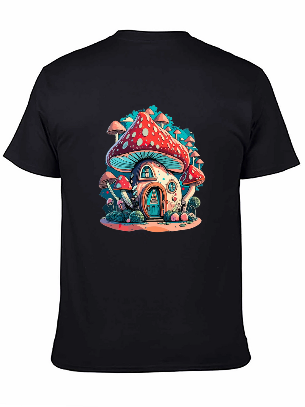 Mushroom House Graphic Tee