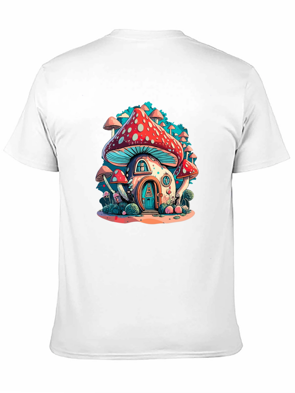 Mushroom House Graphic Tee