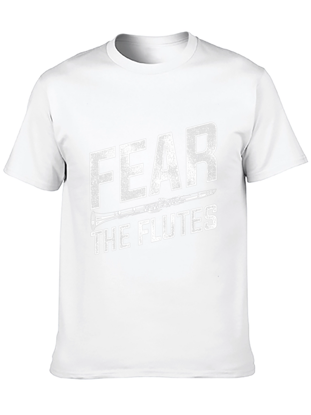 Fear the Flutes Funny Music T-Shirt