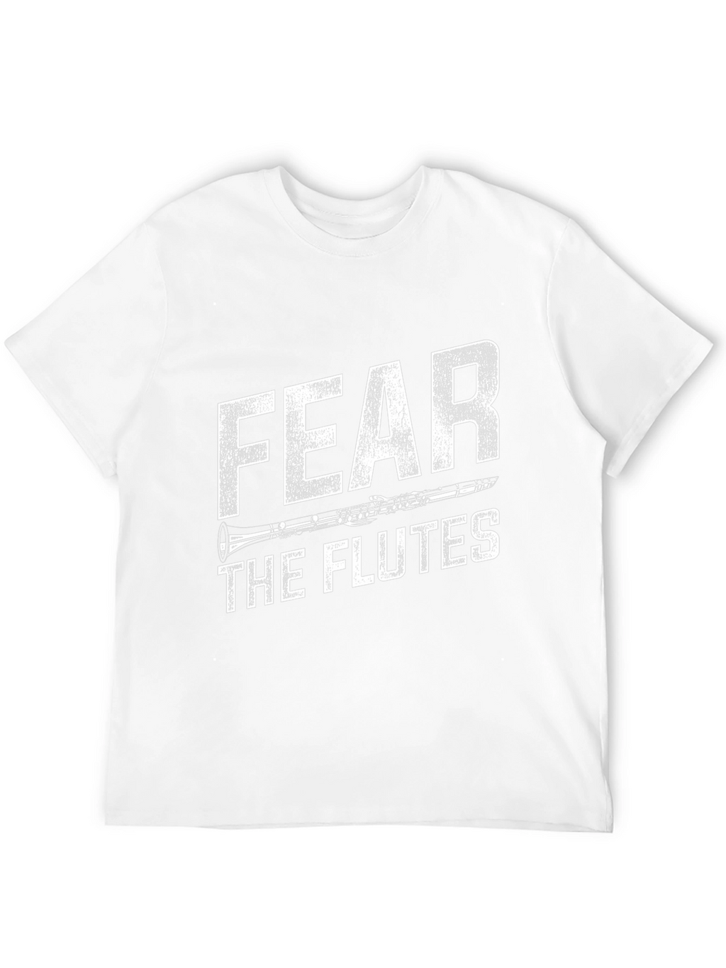 Fear the Flutes Funny Music T-Shirt
