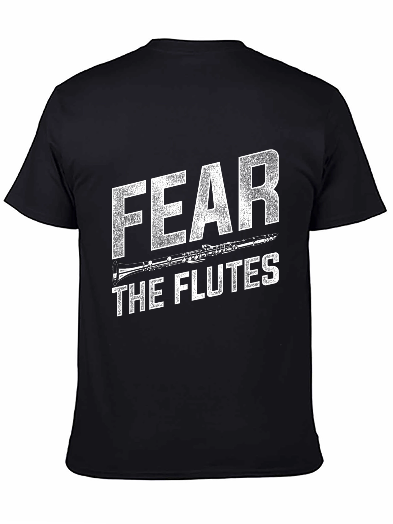 Fear the Flutes Funny Music T-Shirt