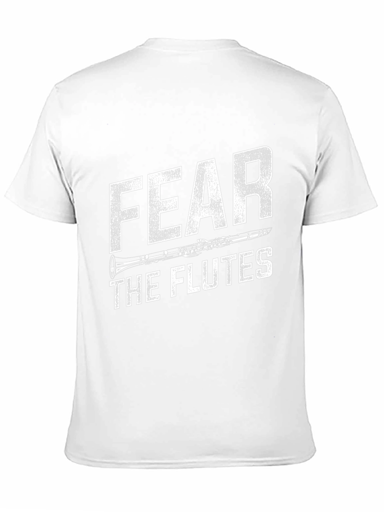 Fear the Flutes Funny Music T-Shirt