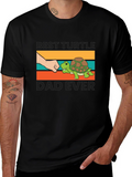 Best Turtle Dad Ever T-Shirt Black