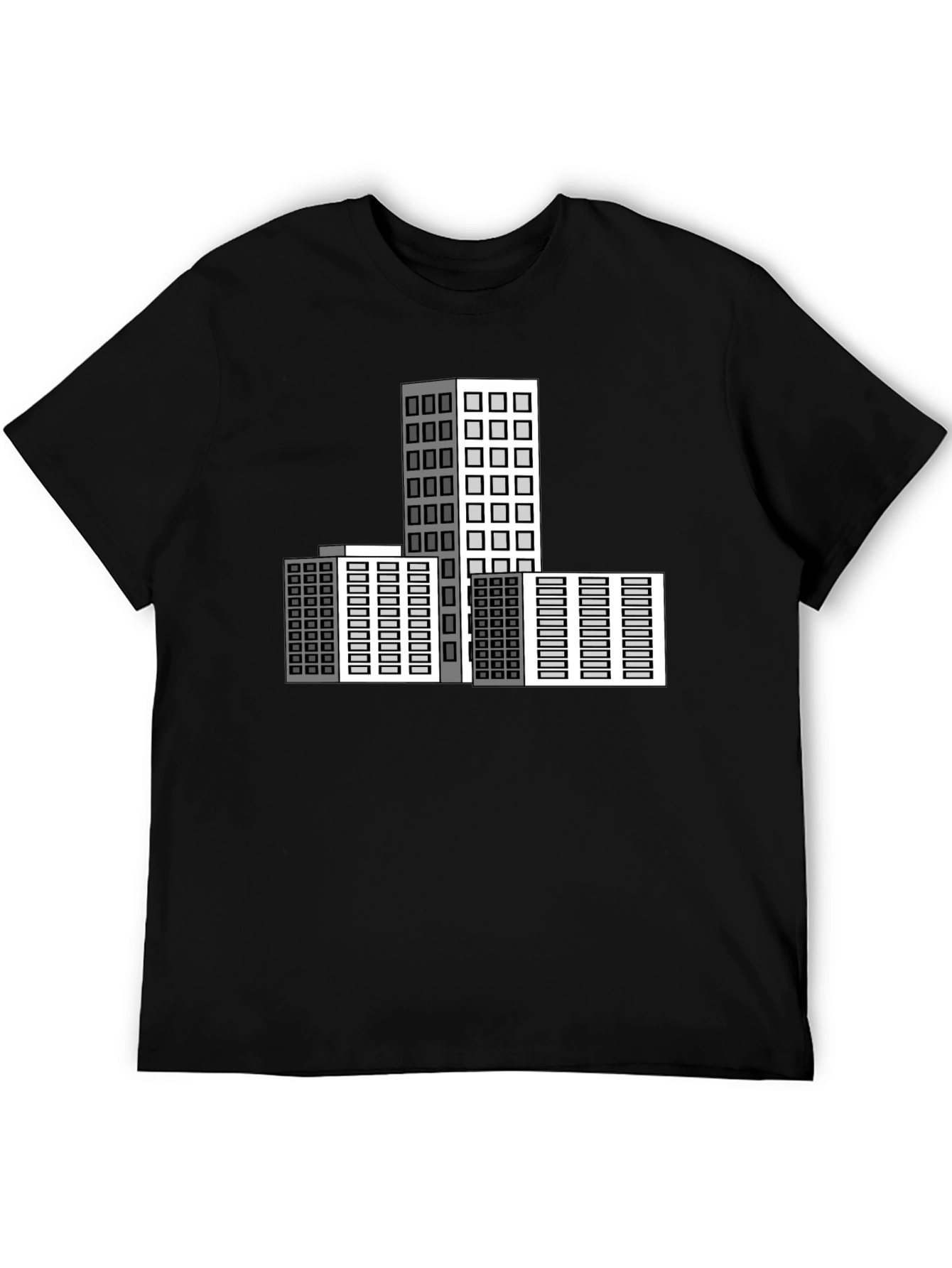 Urban Architect T-Shirt: Modern Cityscape Design