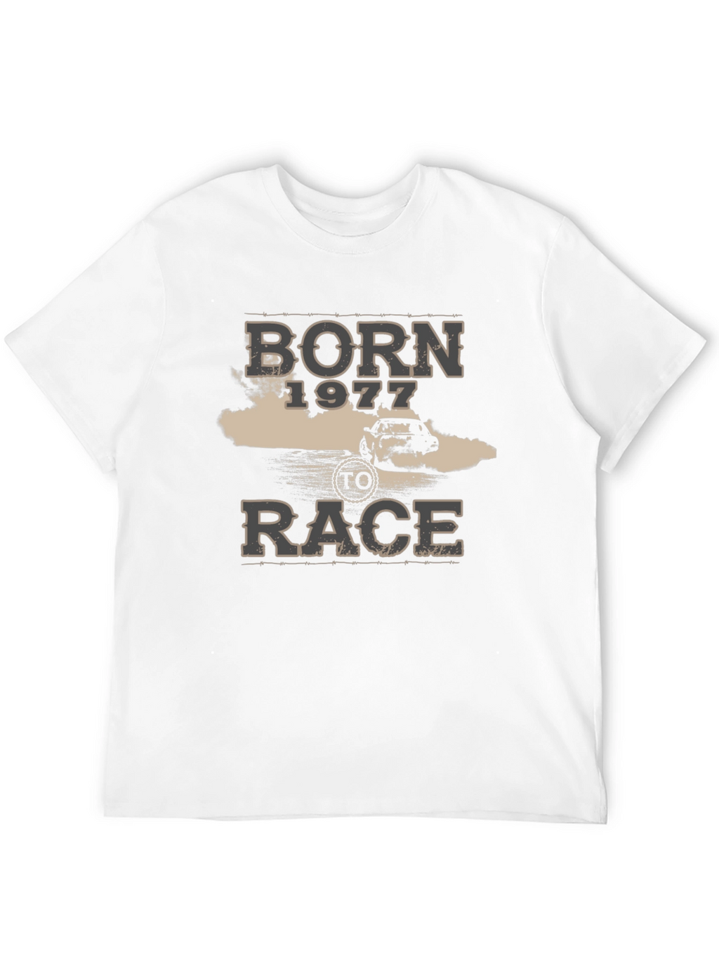 Born 1977 to Race Graphic Tee - Black