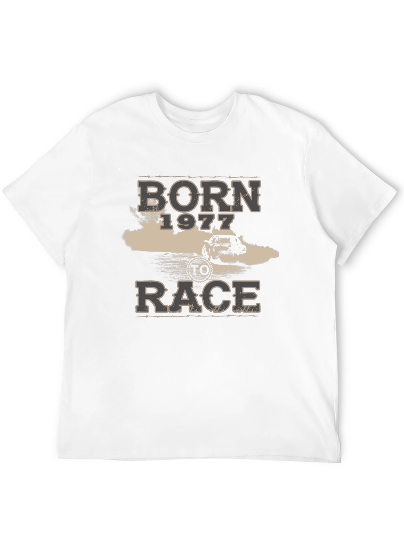Born 1977 to Race Graphic Tee - Black