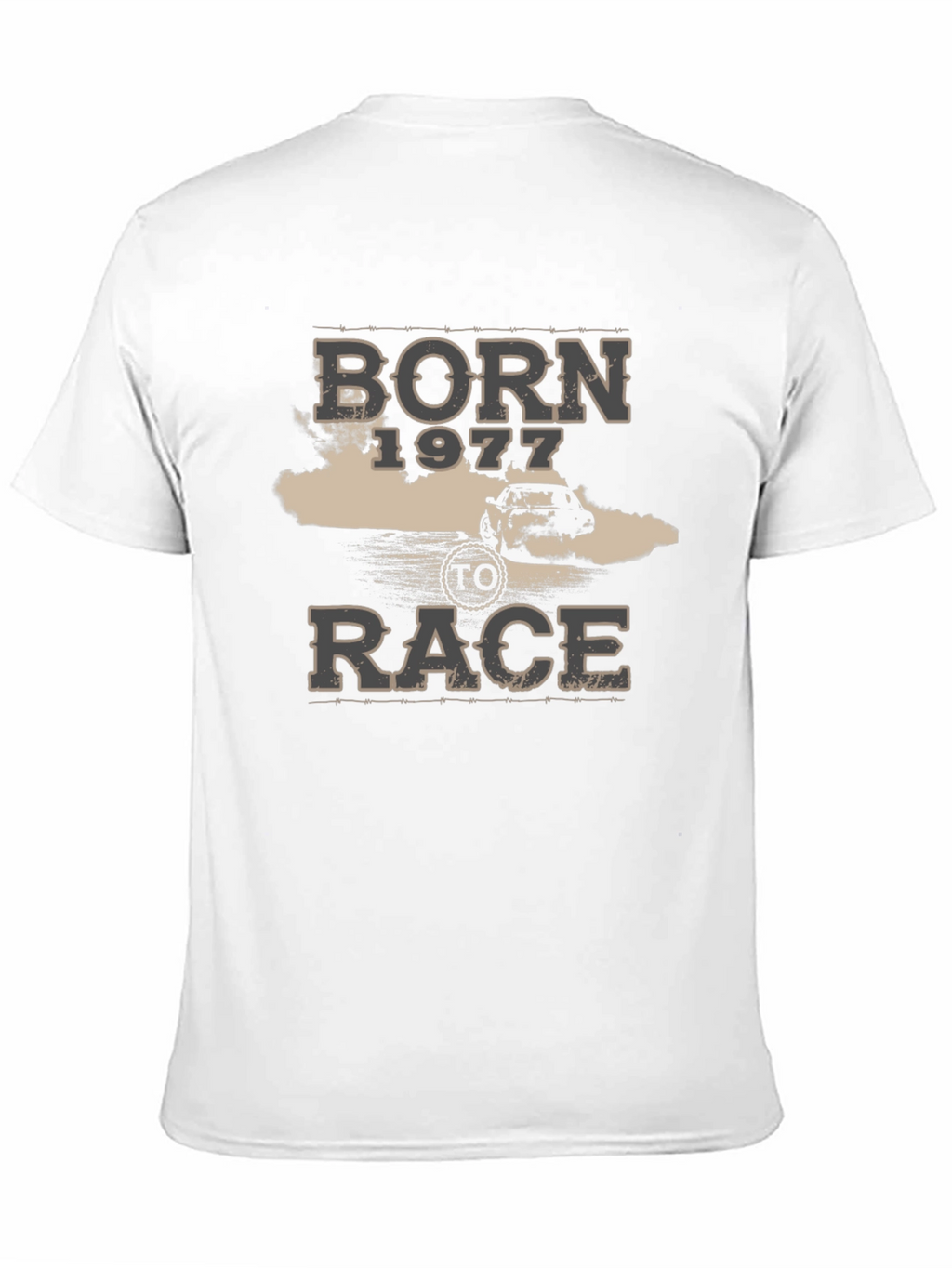 Born 1977 to Race Graphic Tee - Black