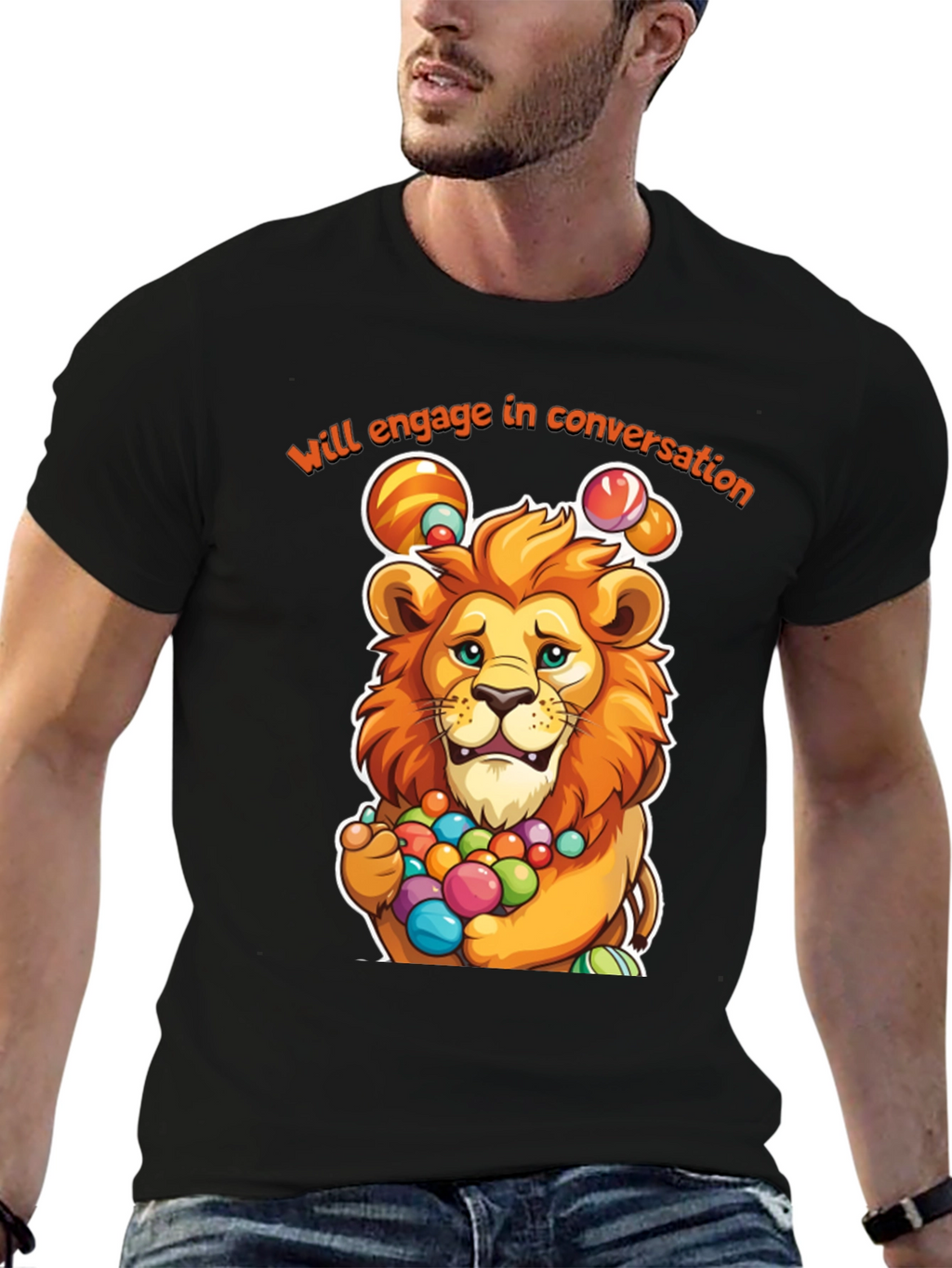 Conversation Lion T-Shirt