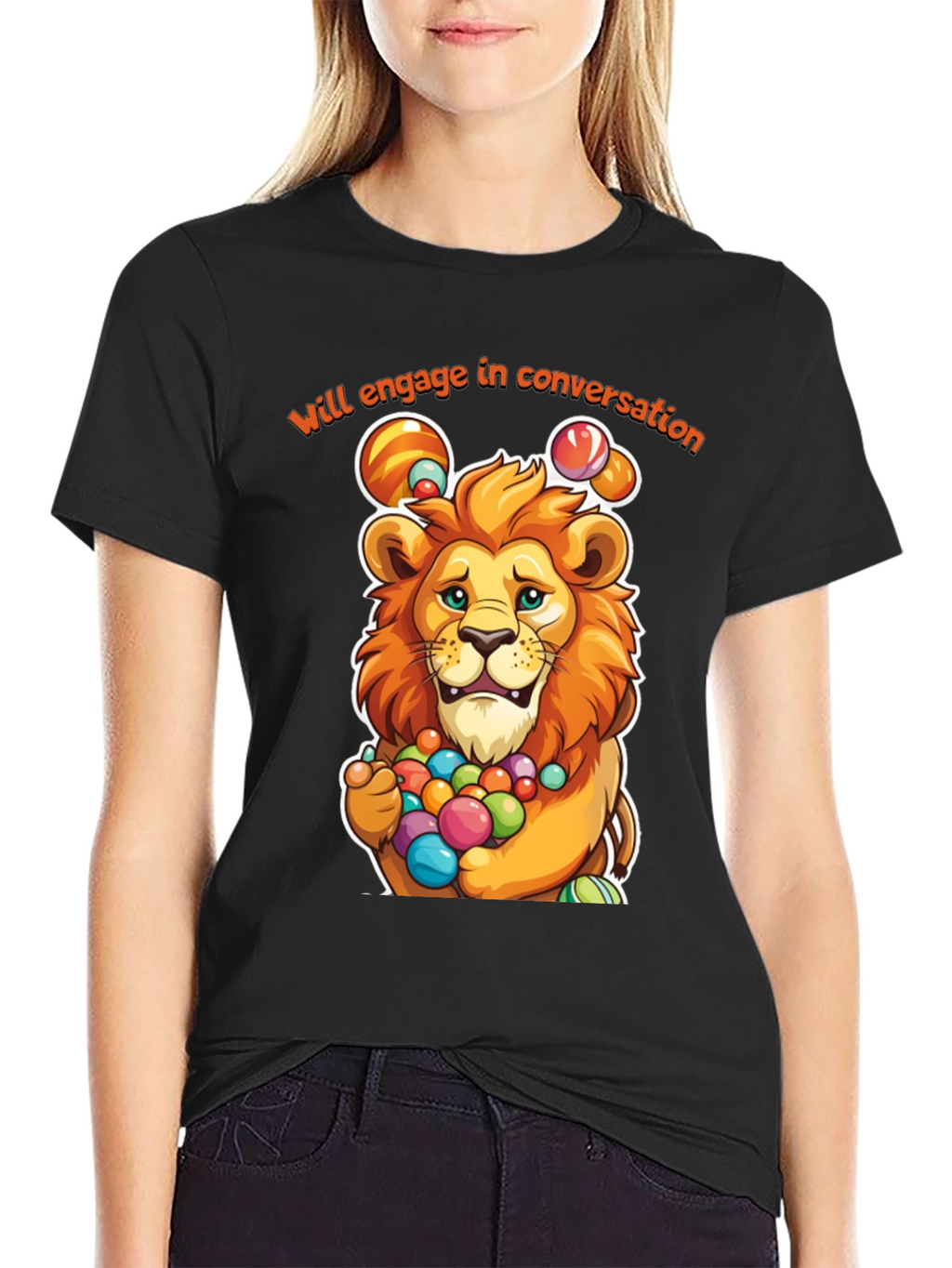 Conversation Lion T-Shirt
