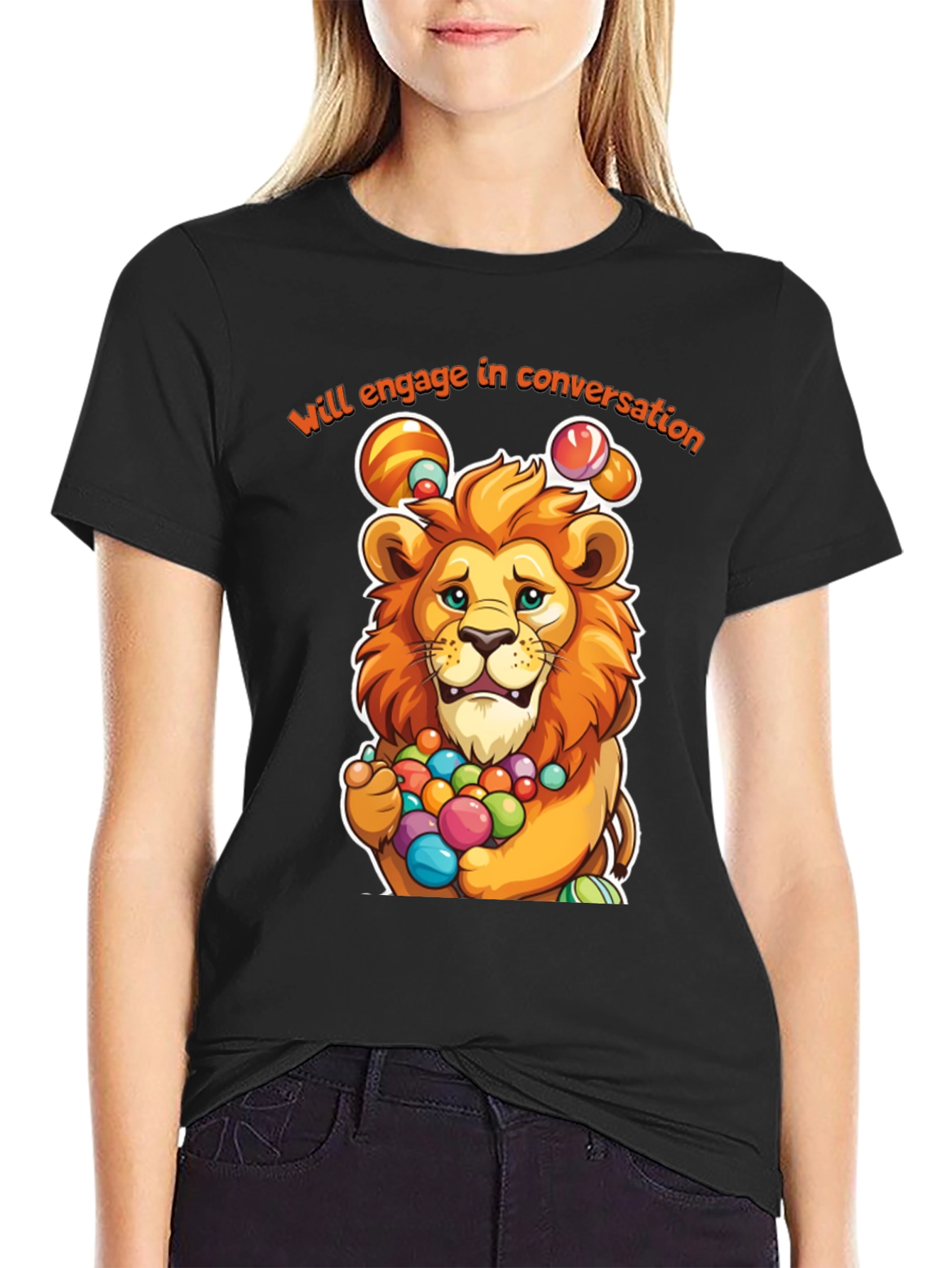 Conversation Lion T-Shirt