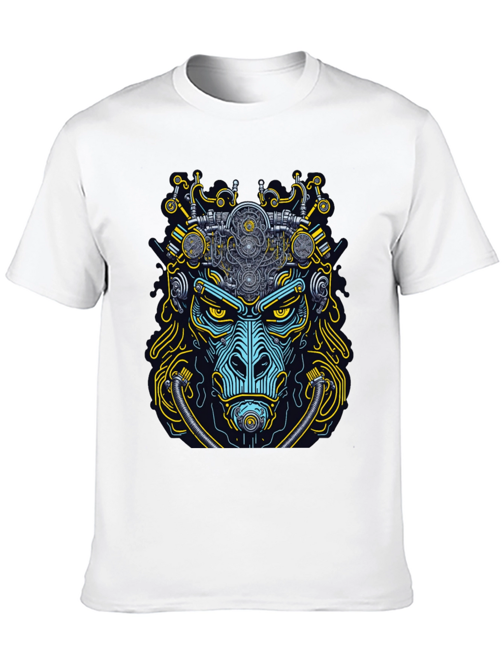 Steampunk Gorilla Graphic T-Shirt