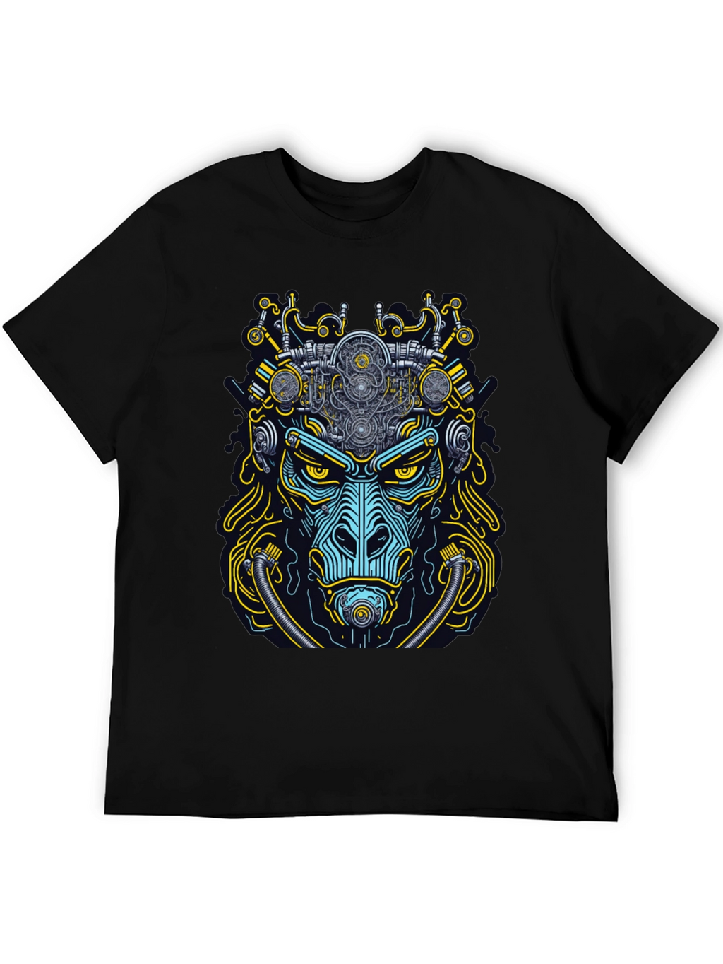 Steampunk Gorilla Graphic T-Shirt