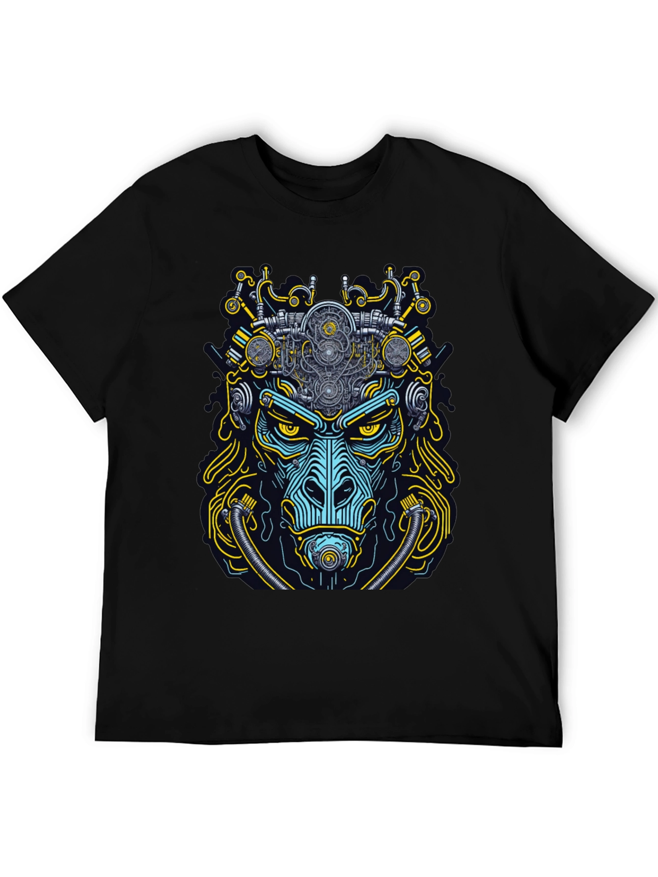 Steampunk Gorilla Graphic T-Shirt