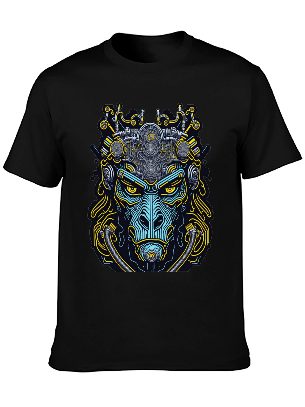 Steampunk Gorilla Graphic T-Shirt
