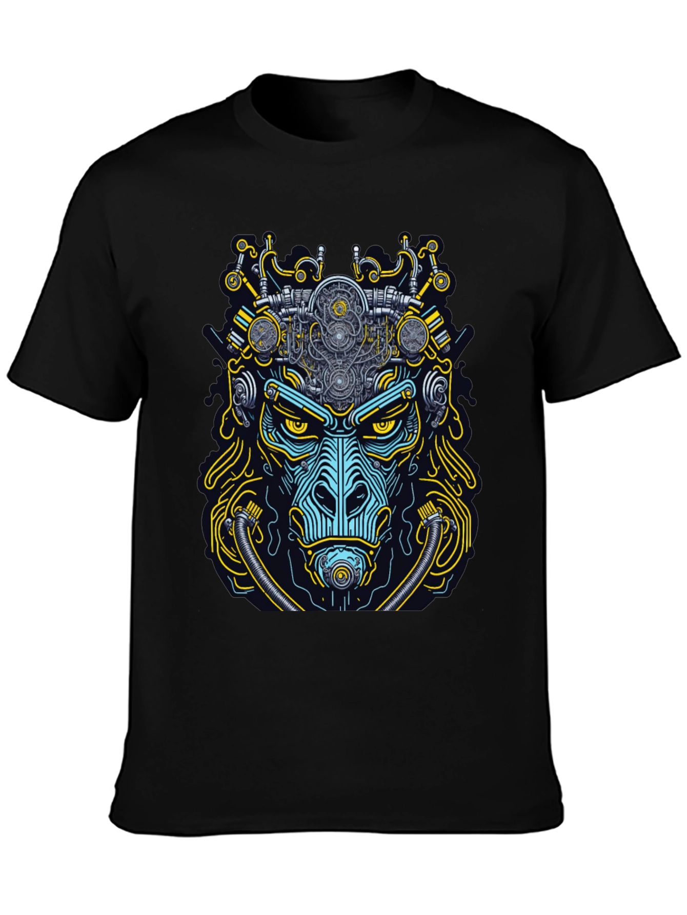 Steampunk Gorilla Graphic T-Shirt