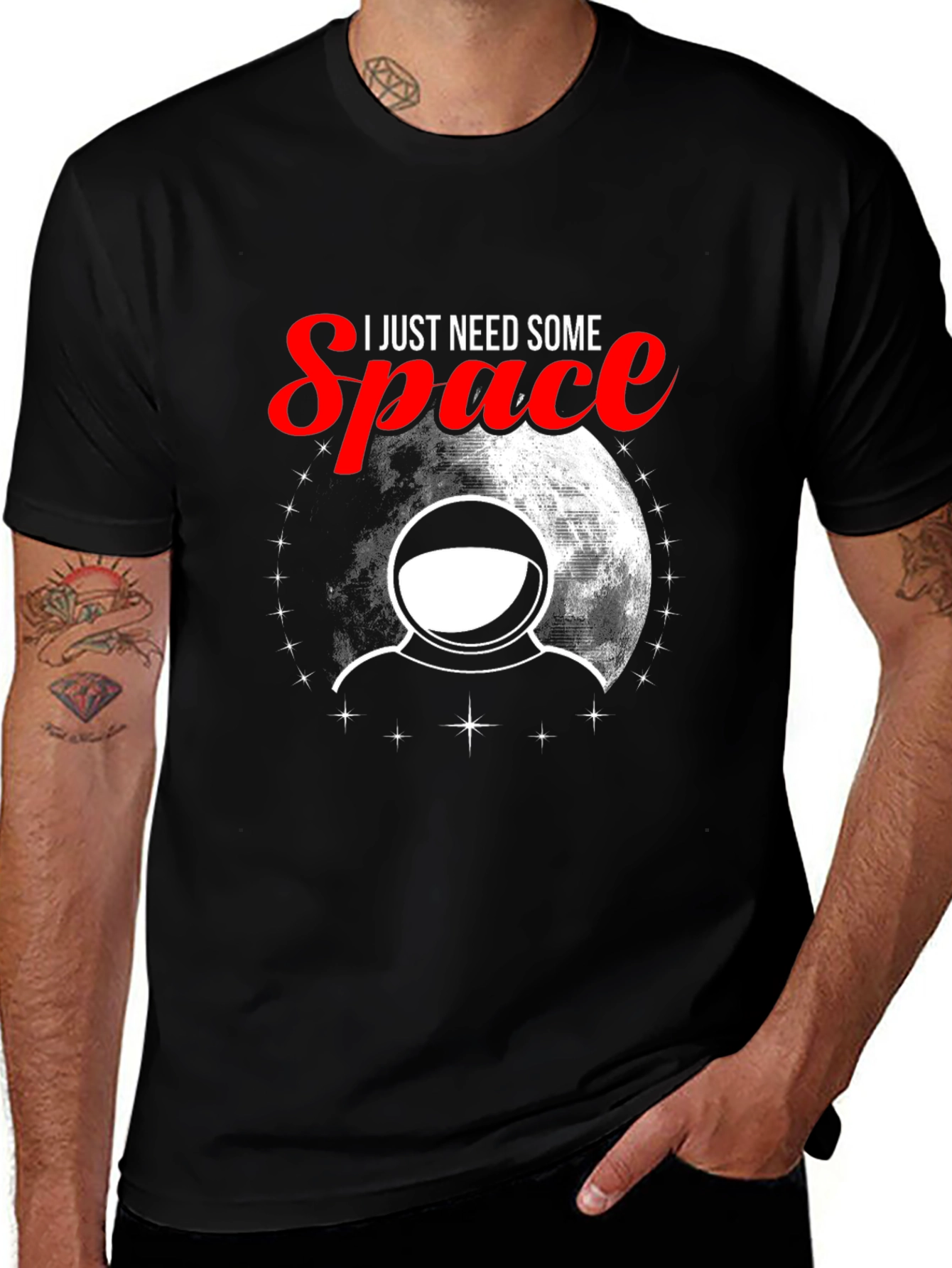 I Need Some Space T-Shirt - Astronaut Design