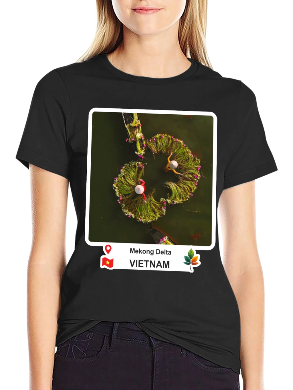 Vietnam Mekong Delta Graphic T-Shirt