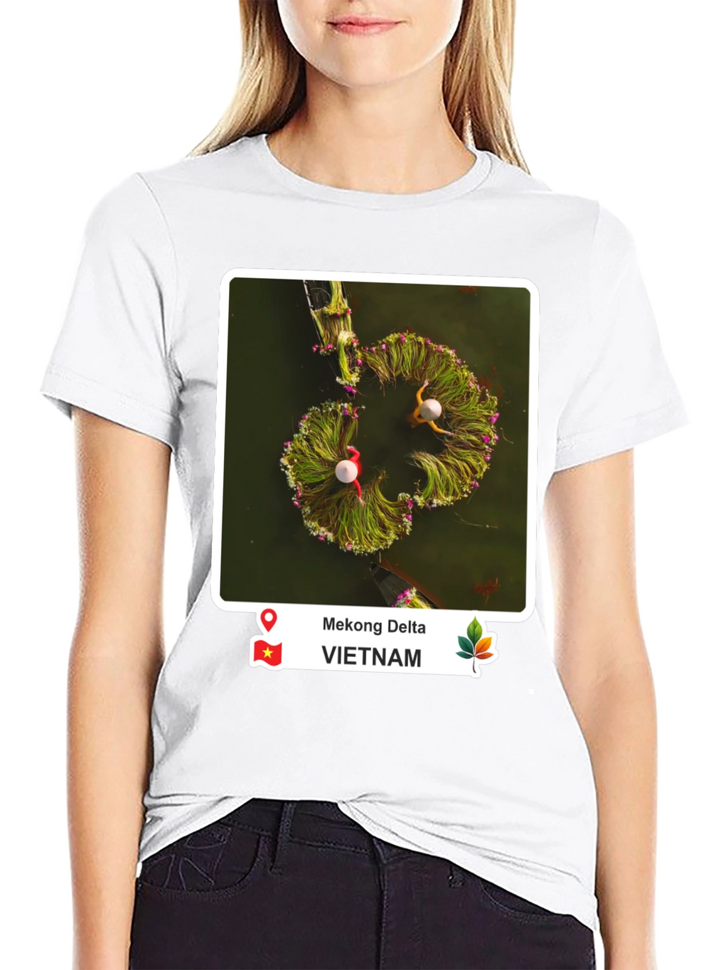 Vietnam Mekong Delta Graphic T-Shirt