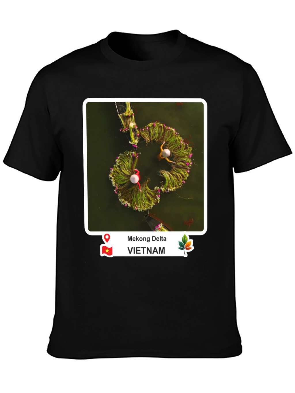 Vietnam Mekong Delta Graphic T-Shirt