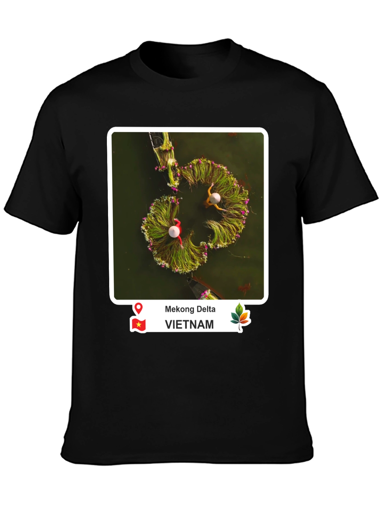Vietnam Mekong Delta Graphic T-Shirt
