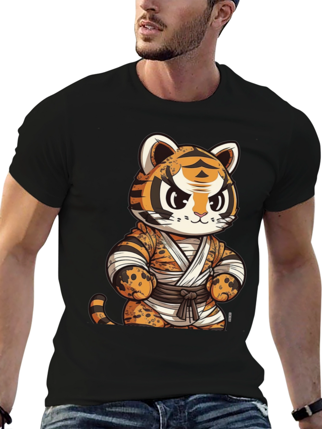 Tiger Karate Kid Graphic Tee