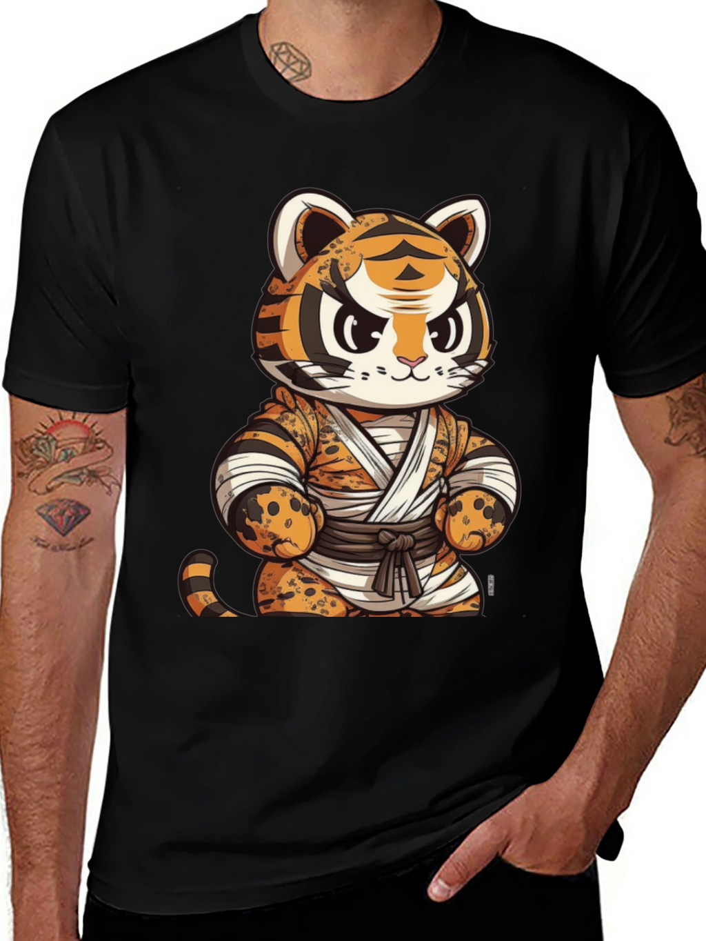 Tiger Karate Kid Graphic Tee