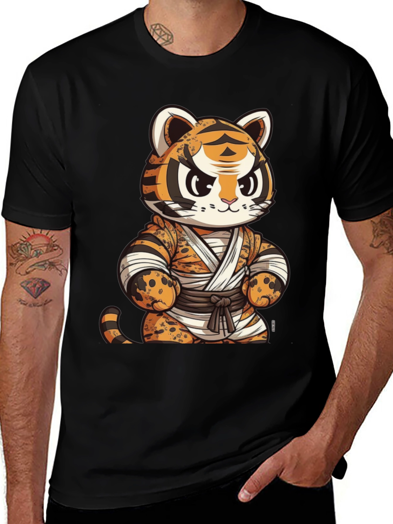 Tiger Karate Kid Graphic Tee