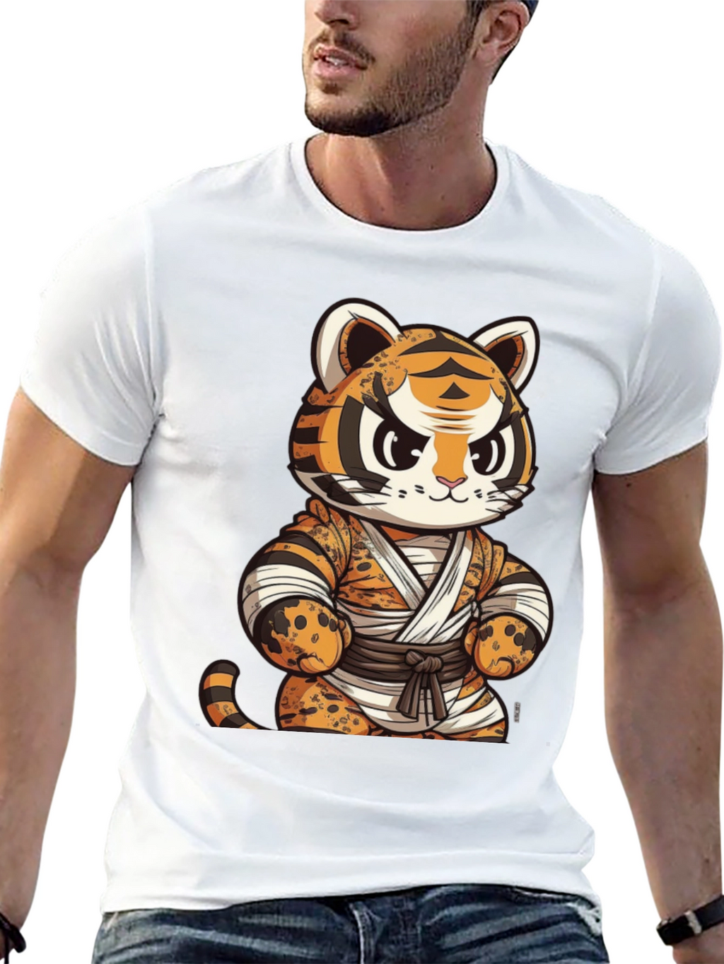 Tiger Karate Kid Graphic Tee