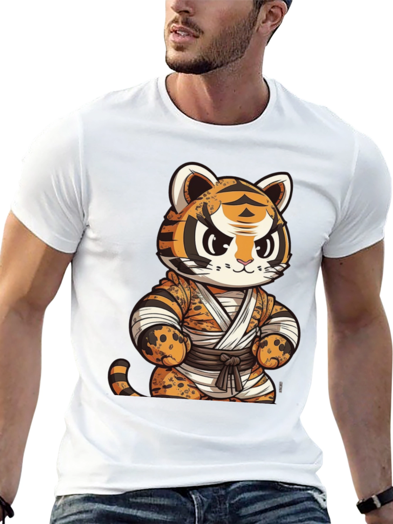 Tiger Karate Kid Graphic Tee