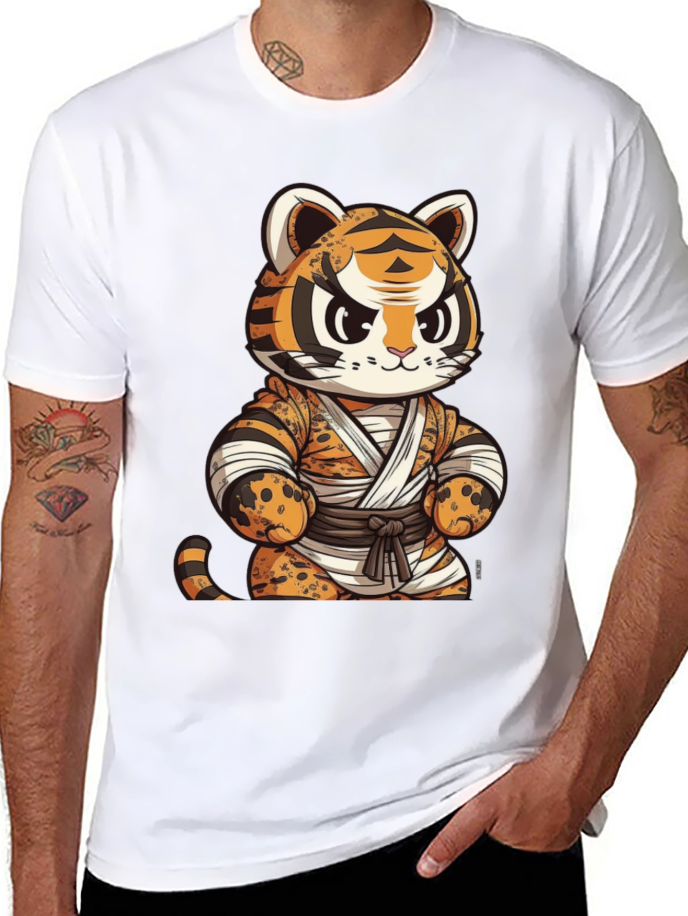 Tiger Karate Kid Graphic Tee