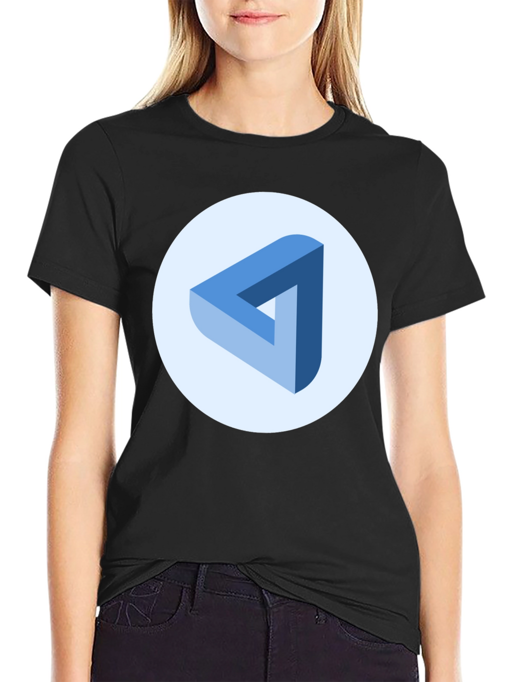 Impossible Triangle Tee - Modern Art Shirt