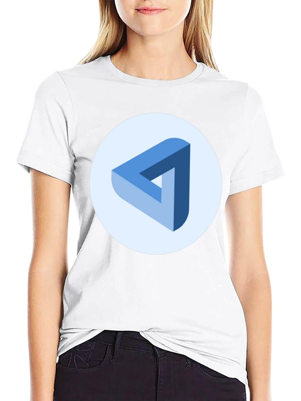 Impossible Triangle Tee - Modern Art Shirt
