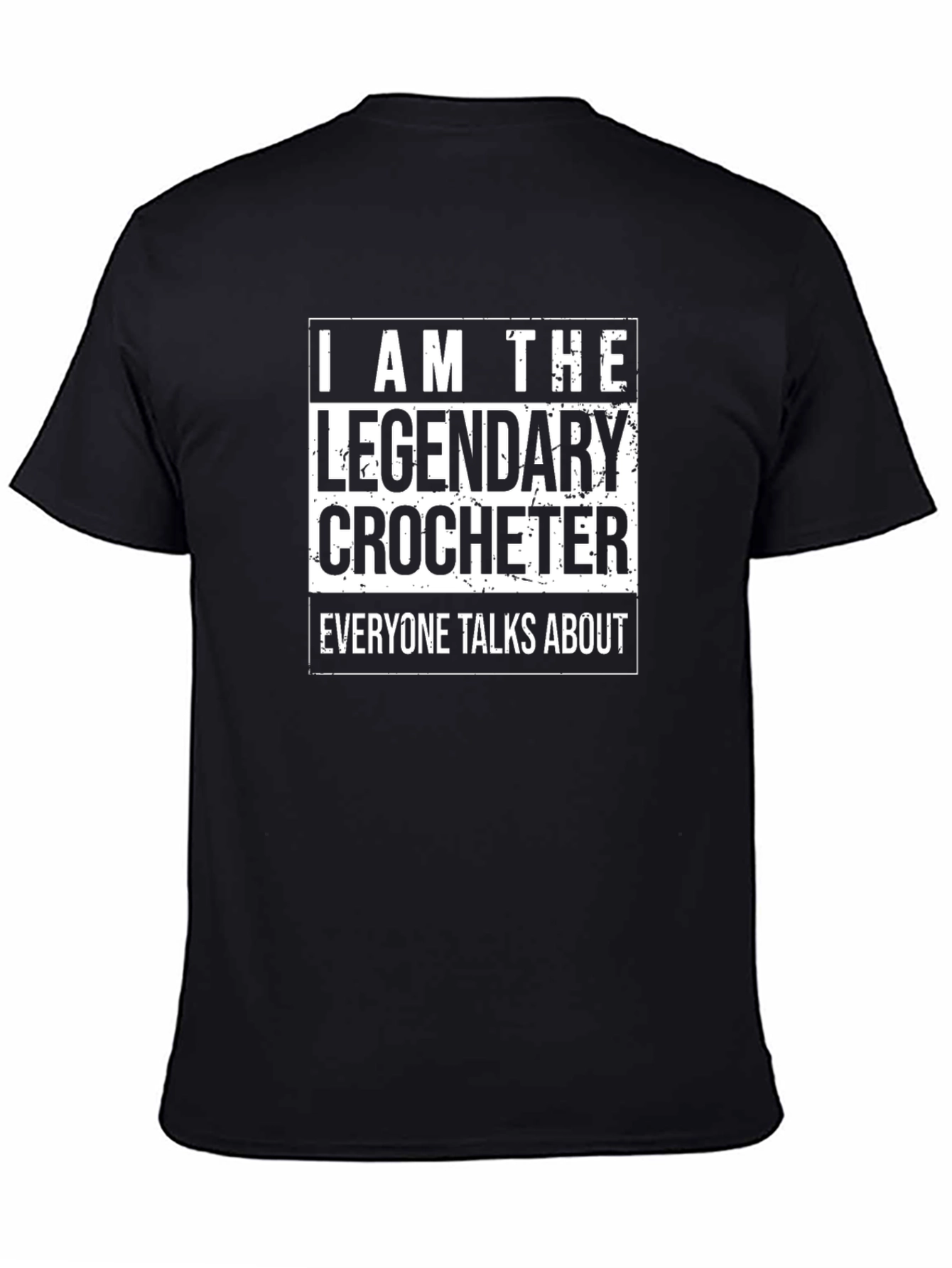 Legendary Crocheter T-Shirt - Premium Cotton Comfort