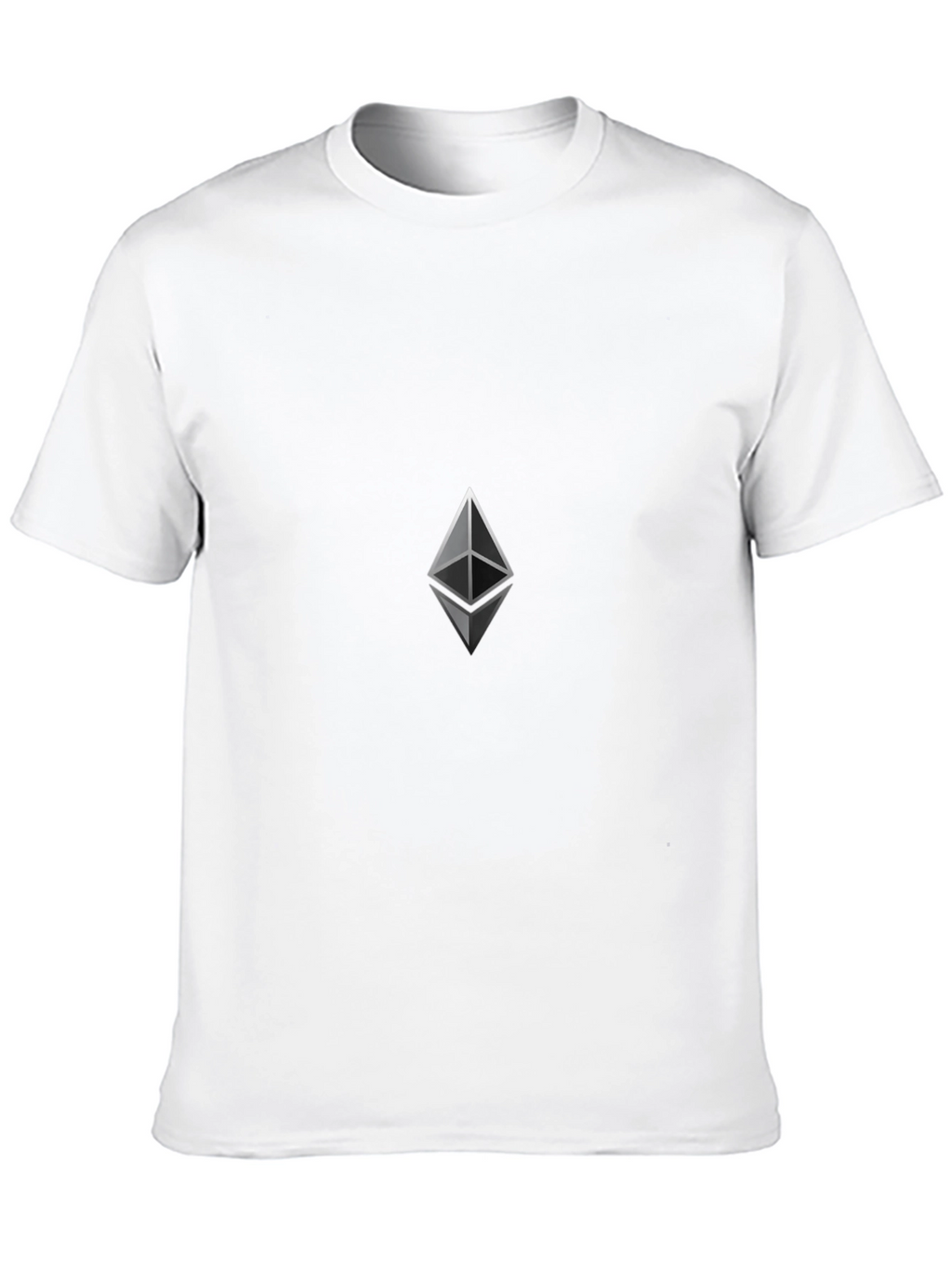 Ethereum Logo Black T-Shirt - Crypto Fashion